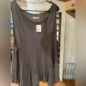 Brand new with tags! We The Free! Gray Sleeveless Tank Top